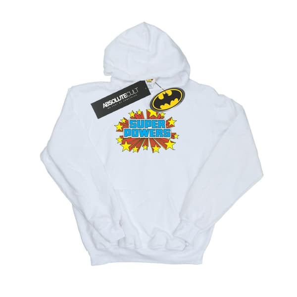 DC Comics Huvtröja med Super Powers-logga för kvinnor/damer White XXL