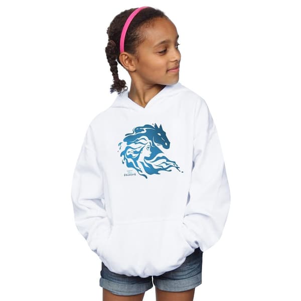 Disney Girls Frozen 2 Nokk Silhouette Hoodie