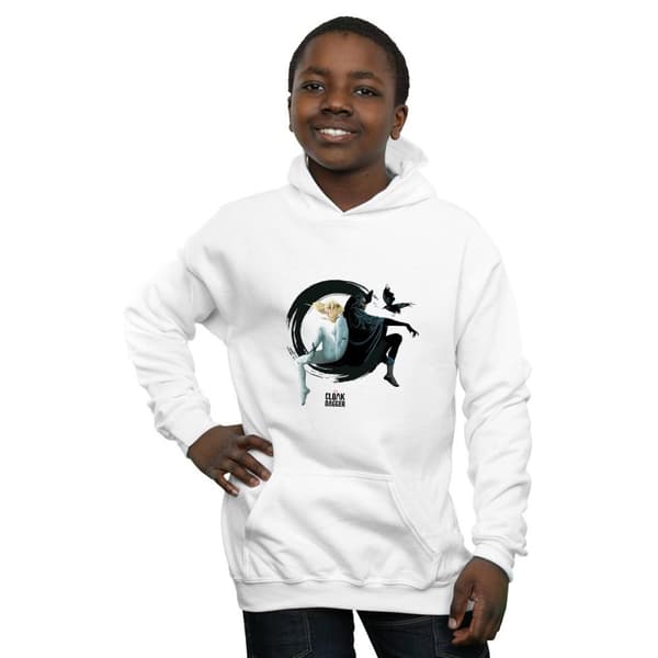 Marvel Boys Cloak And Dagger Ink Circle Hoodie