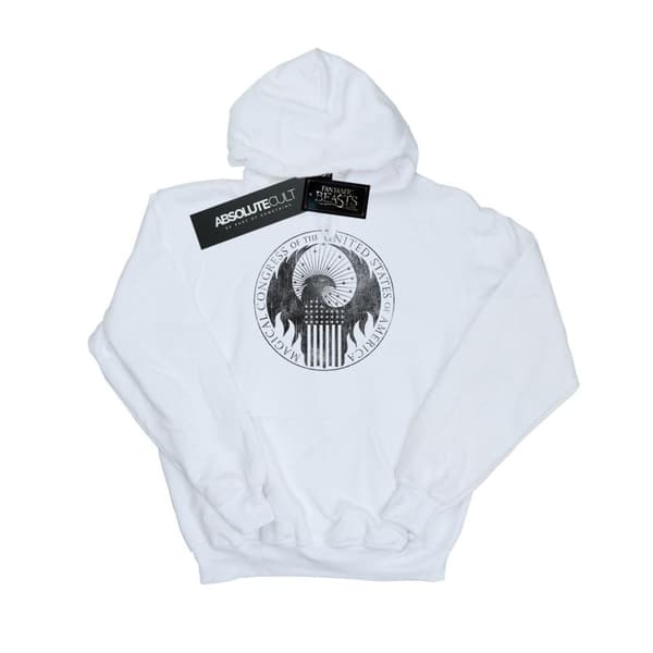 Fantastic Beasts Girls Distressed Magical Congress Hoodie
