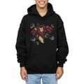 Miniatyrbild 3 av 5: Marvel Iron Man Rocks-hoodie för pojkar