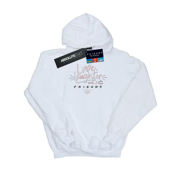 Friends Womens/Ladies Love Laughter Hoodie