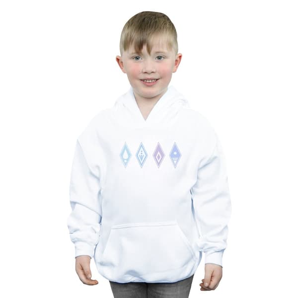 Disney Boys Frozen 2 Elements Symbols Hoodie
