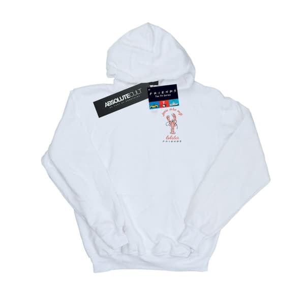 Friends Hummer - huvtröja med bröst för kvinnor/damer White XXL