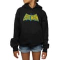 Miniatyrbilde 3 av 5: DC Comics Girls Batman Crackle Logo Hoodie
