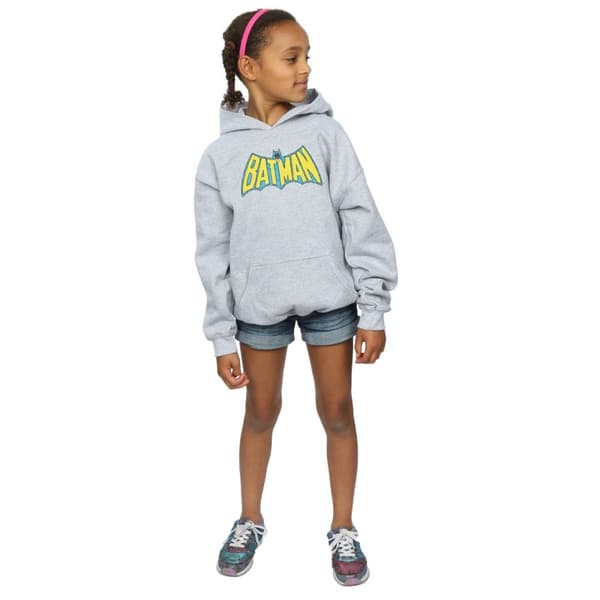 DC Comics Girls Batman Crackle Logo Hoodie