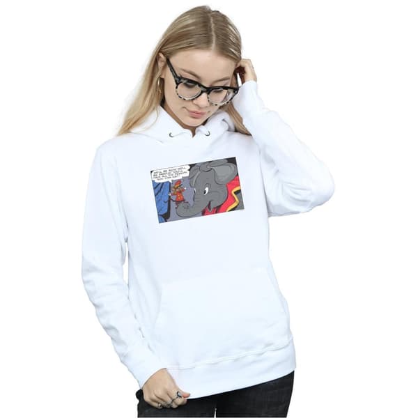 Disney Womens/Ladies Dumbo Rich And Famous Hoodie