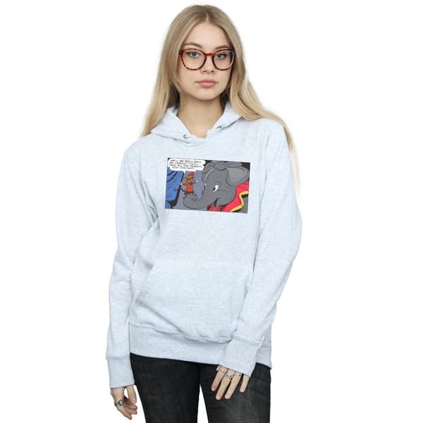 Disney Womens/Ladies Dumbo Rich And Famous Hoodie