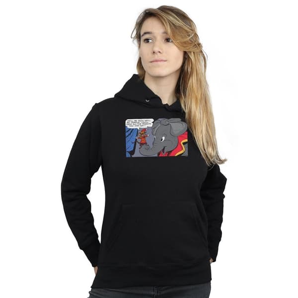 Disney Womens/Ladies Dumbo Rich And Famous Hoodie