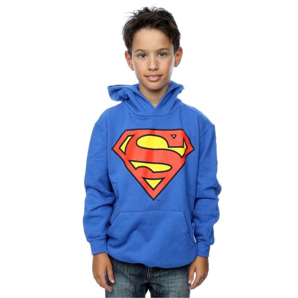 DC Comics Boys Superman Logo Hoodie