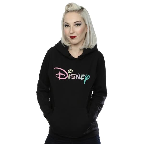 Disney Kvinnor/Damer Pastel Logo Hoodie