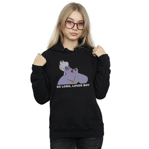 Disney Womens/Ladies The Little Mermaid Ursula So Long Hoodie