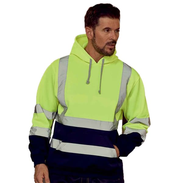 Yoko Mens Hi-Vis Hoodie