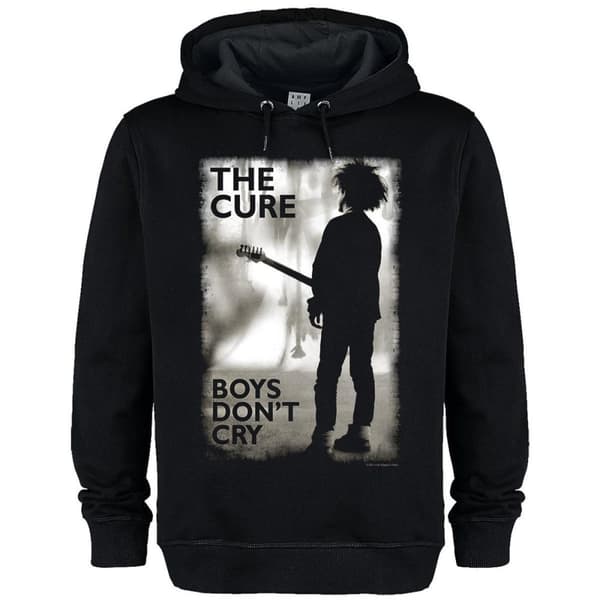 Amplified Unisex Adult Boys Don´t Cry The Cure Hoodie Black 3XL