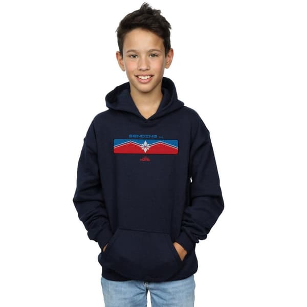 Marvel Boys Captain Marvel Sending Hoodie