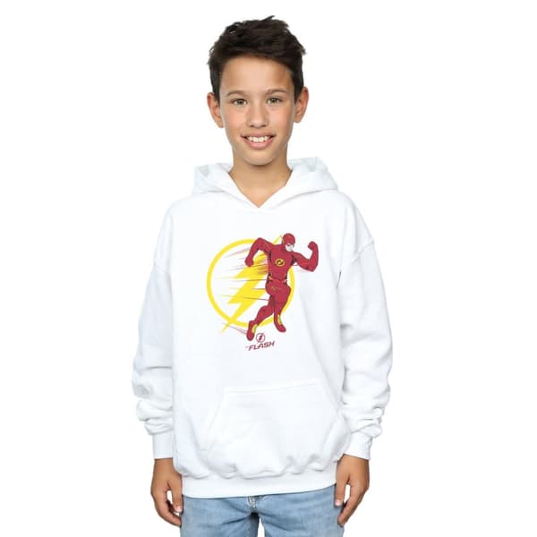 DC Comics Boys The Flash Löpning Emblem Hoodie