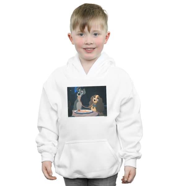 Disney Boys Lady And The Tramp Spaghetti Slurp Hoodie
