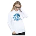 Miniatyrbild 2 av 3: Disney Kvinnor/Damer Frozen 2 Nokk Silhouette Hoodie