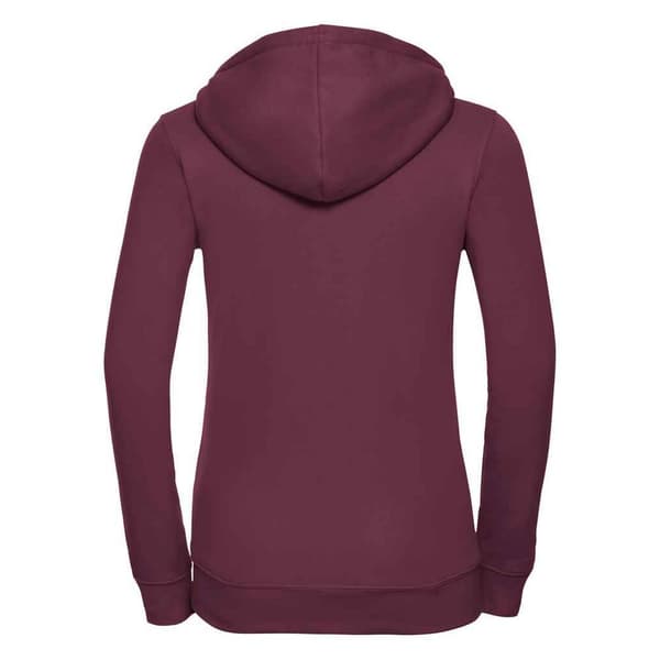 Russell Kvinnor/Damer Authentic Hoodie med full dragkedja