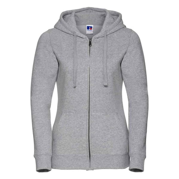 Russell Kvinnor/Damer Authentic Hoodie med full dragkedja