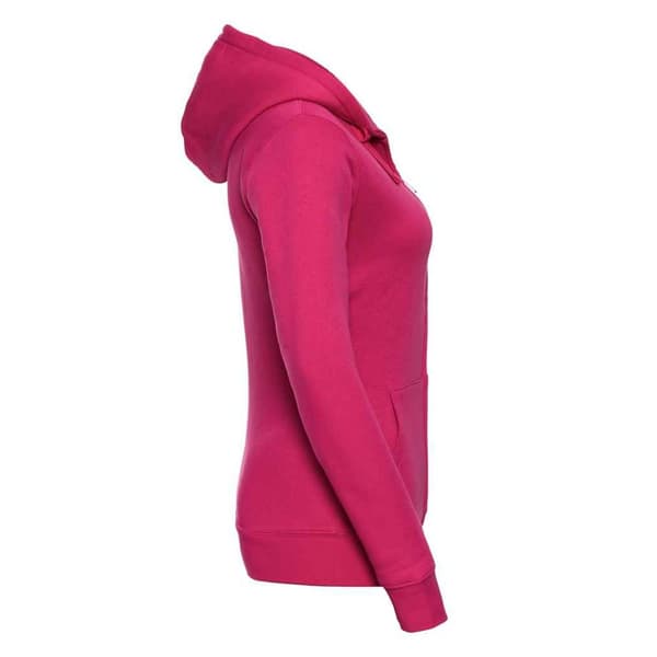Russell Kvinnor/Damer Authentic Hoodie med full dragkedja