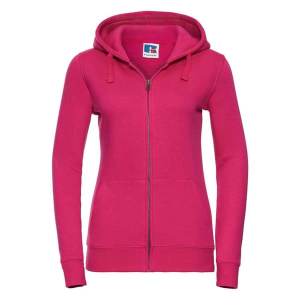 Russell Kvinnor/Damer Authentic Hoodie med full dragkedja
