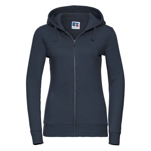 Russell Kvinnor/Damer Authentic Hoodie med full dragkedja