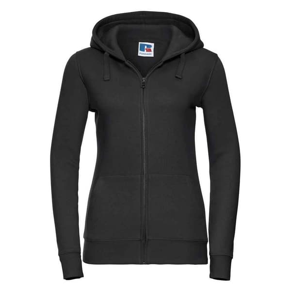 Russell Kvinnor/Damer Authentic Hoodie med full dragkedja