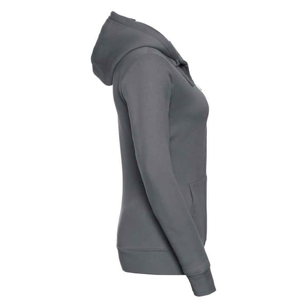 Russell Kvinnor/Damer Authentic Hoodie med full dragkedja