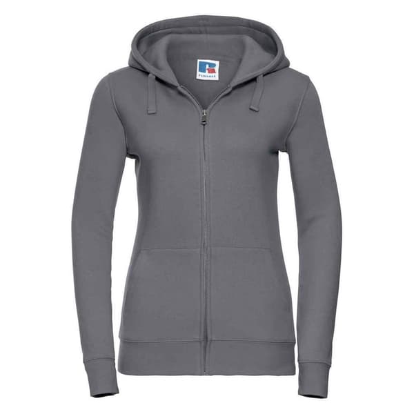 Russell Kvinnor/Damer Authentic Hoodie med full dragkedja