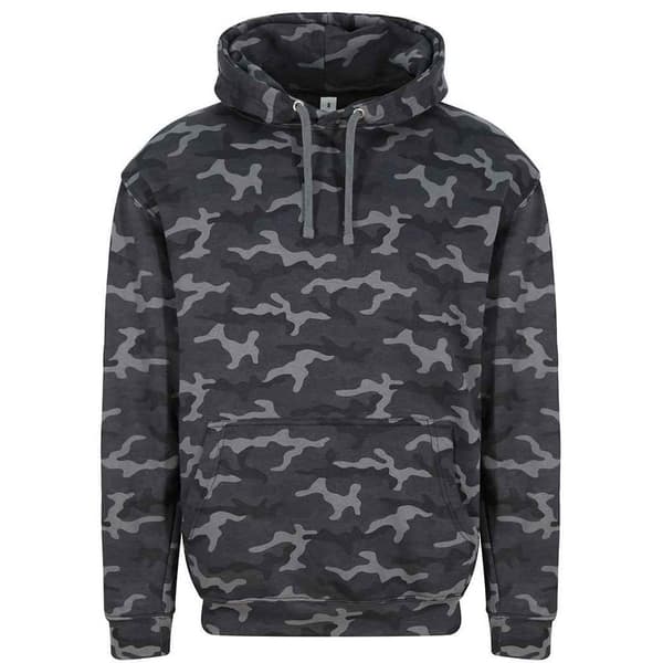 Awdis Mens Camouflage Hoodie
