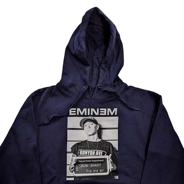 Eminem Unisex Adult Arrest Pullover Hoodie