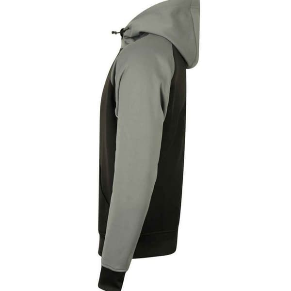 Finden & Hales Mens Panelled Sports Full Zip Hoodie