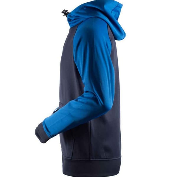 Finden & Hales Mens Panelled Sports Full Zip Hoodie