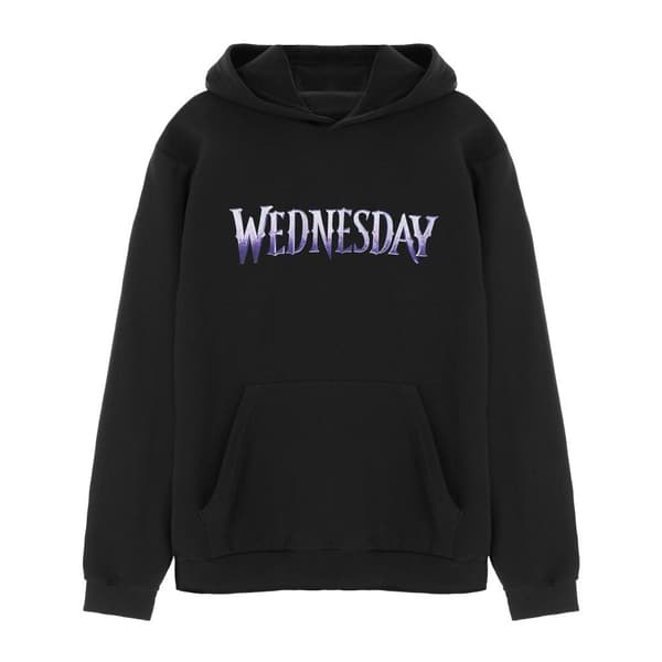 Wednesday Womens/Ladies Logo Hoodie