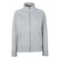 Miniatyrbillede 1 af 2: Fruit of the Loom Womens/Ladies Lady Fit Sweat Jacket