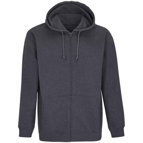 SOLS Unisex Adult Carter Marl Full Zip Hoodie