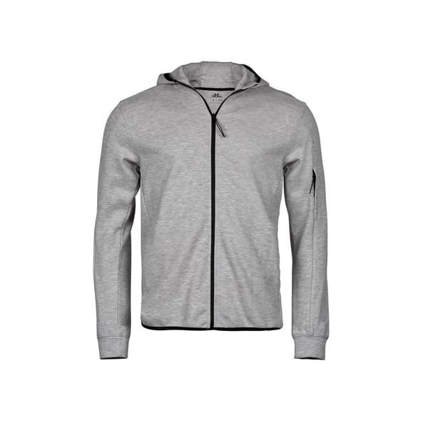Tee Jays Mens Full Zip Athletic Hoodie