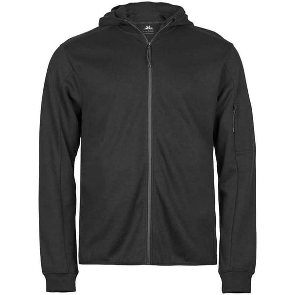 Tee Jays Mens Full Zip Athletic Hoodie