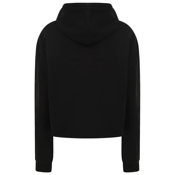 SF Womens/Ladies Slounge Crop Hoodie