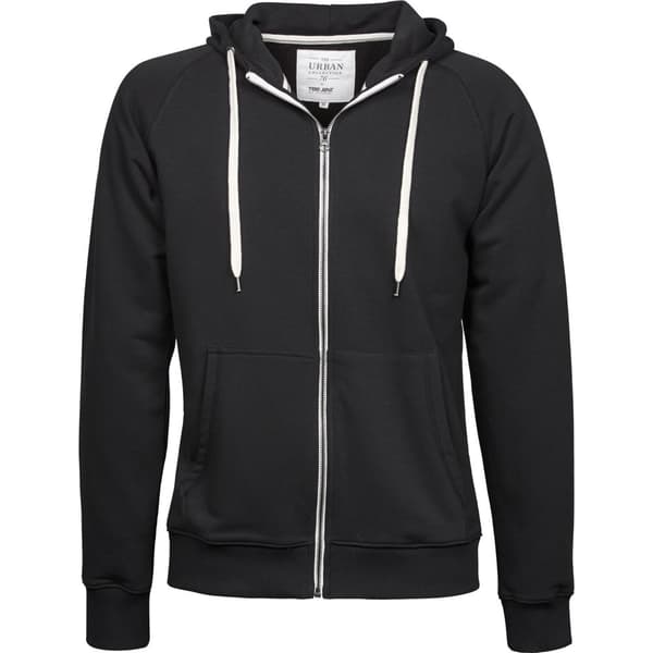 Tee Jays Mens Urban Full Zip Hoodie