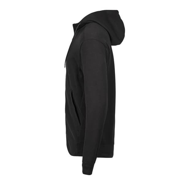 Tee Jays Mens Ribber Interlock Full Zip Hoodie