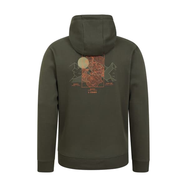 Mountain Warehouse Mens 3 Peaks Mountain Hoodie