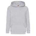 Miniatyrbild 1 av 3: Fruit of the Loom Barn/Kids Classic Heather Hooded Sweatshirt