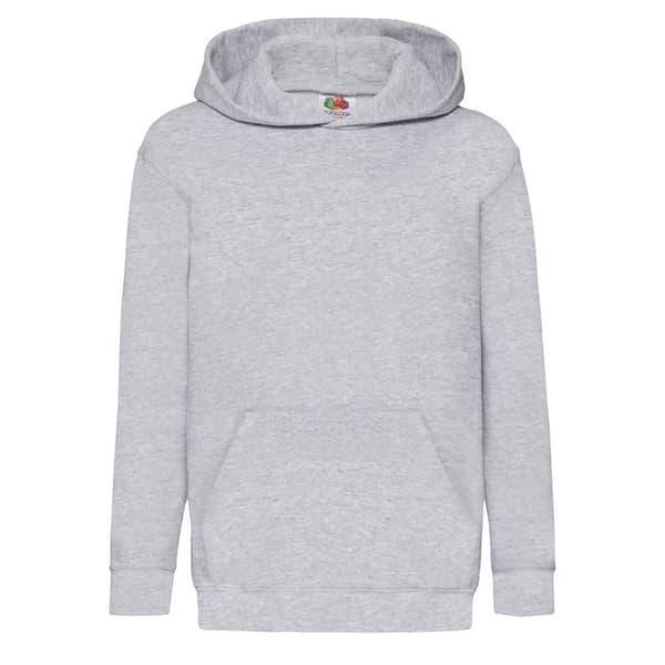 Fruit of the Loom Barn/Kids Classic Heather Hooded Sweatshirt