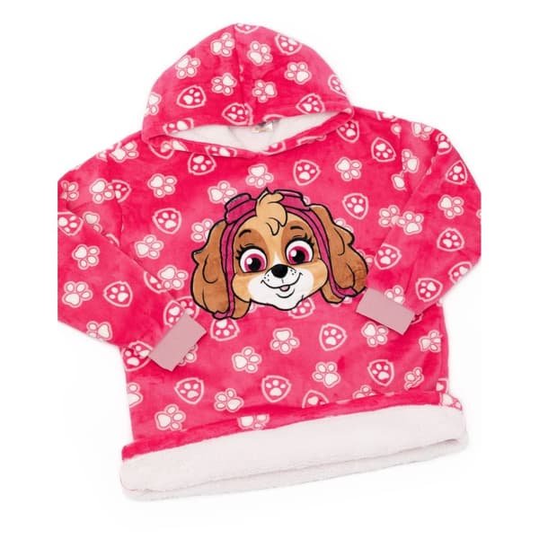 Paw Patrol Skye Hoodie-filt för flickor