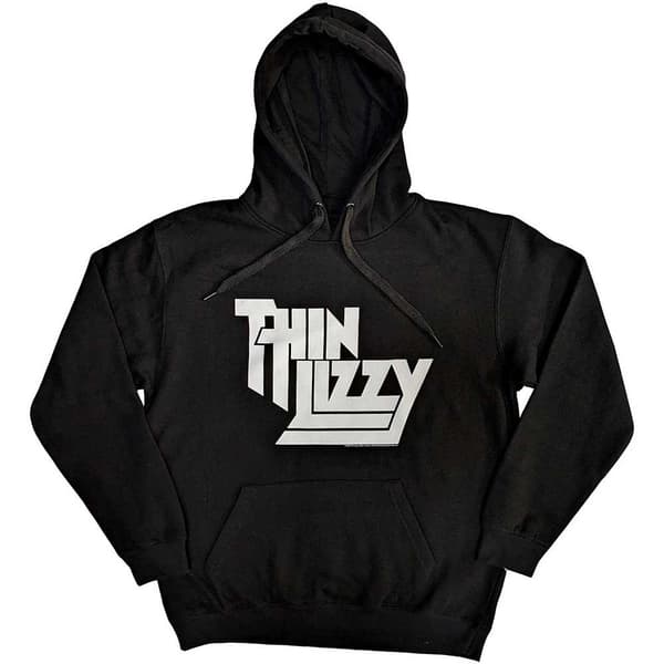 Thin Lizzy Unisex Adult Stacked Logo Hoodie