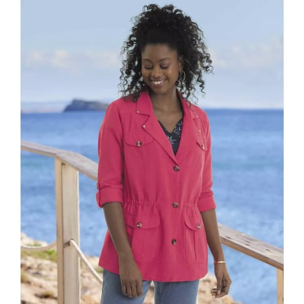 Atlas for Women Womens/Ladies Safari Jacket