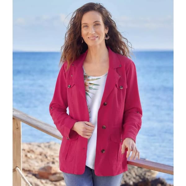 Atlas for Women Womens/Ladies Safari Jacket