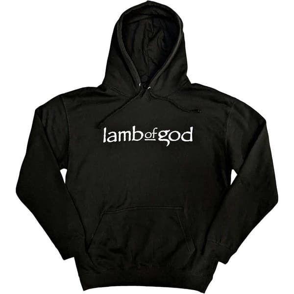 Lamb Of God Unisex Adult Skeleton Eagle Back Print Hoodie